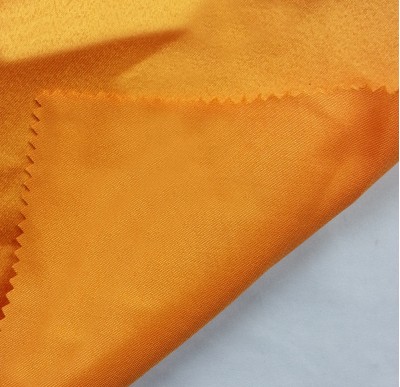 TB-FDN  緞面桌布  枱布 100％滌  橙色  TBC002 側面照